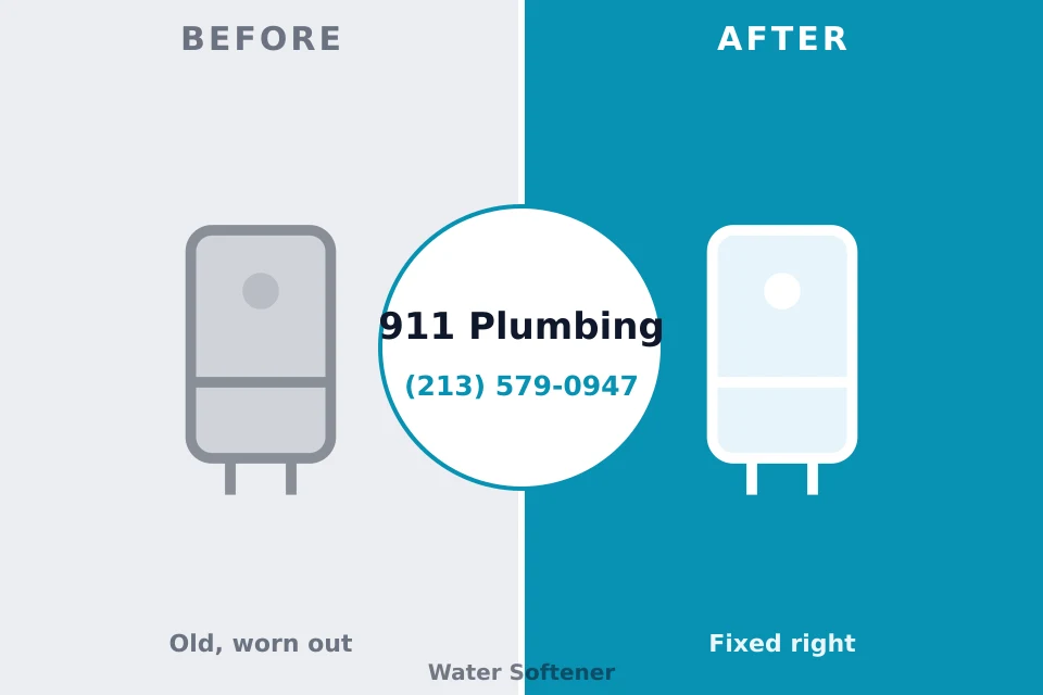 Before and after: plumbing repair North Lauderdale, FL